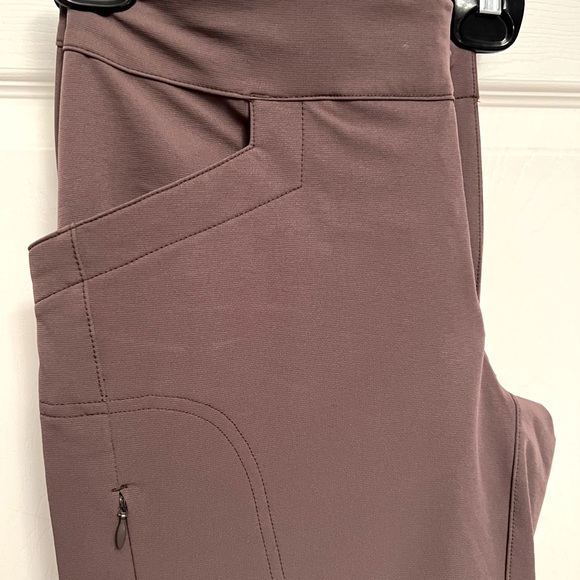 Mountain Hardwear Ladies Size 8 Brown Water Resistant Shell Pants - Picture 3 of 14